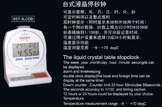點擊查看詳細(xì)信息<br>標(biāo)題：SST-3LCDB臺式液晶停秒鐘 閱讀次數(shù)：2415