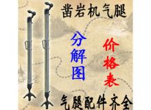 點擊查看詳細信息<br>標題：氣腿式鑿巖機氣腿分解圖 氣腿配件 支腿配件 FT160系列氣腿配 閱讀次數(shù)：283